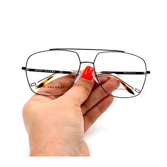 NEW MARC JACOBS MARC271 3YG LIGHT GOLD MEN'S AUTHENTIC EYEGLASSES FRAME - Picture 11 of 11